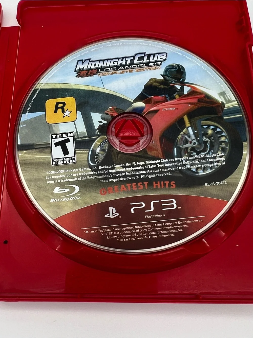 PS3 Midnight Club Los Angeles Complete Edition Sony PlayStation 3 2009 CIB EUC
